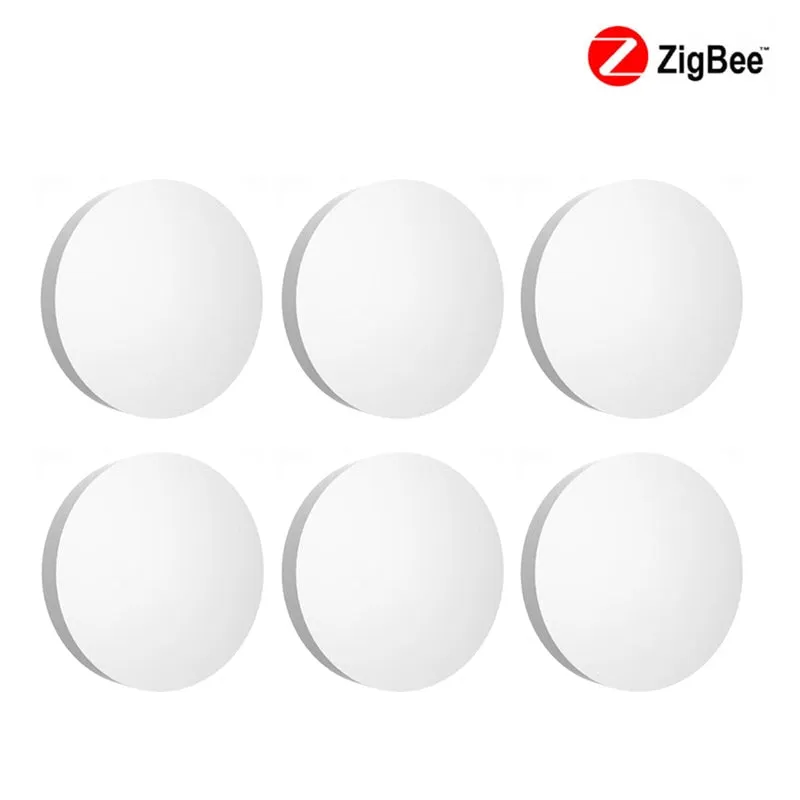 Tuya ZigBee Button Scene Switch Intelligent Linkage Smart Switch Battery Powered Automation Work With Smart Life Zigbee Devices