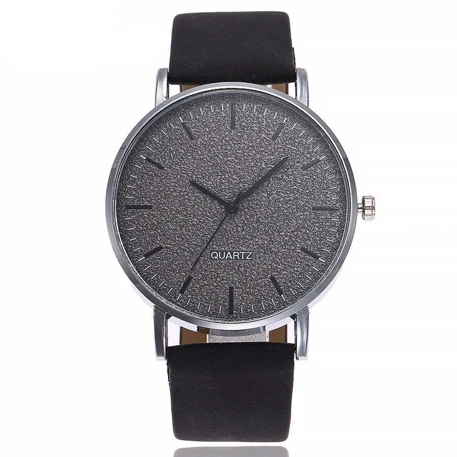 Unisex Watch Leather Strap