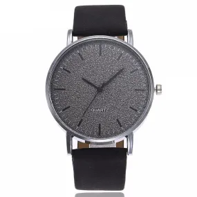Unisex Watch Leather Strap