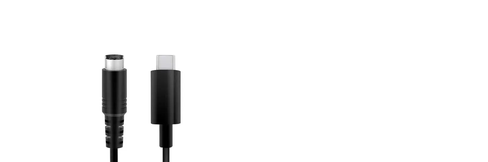 USB-C To Mini-Din Cable For iRig Midi 2 iRig Pro