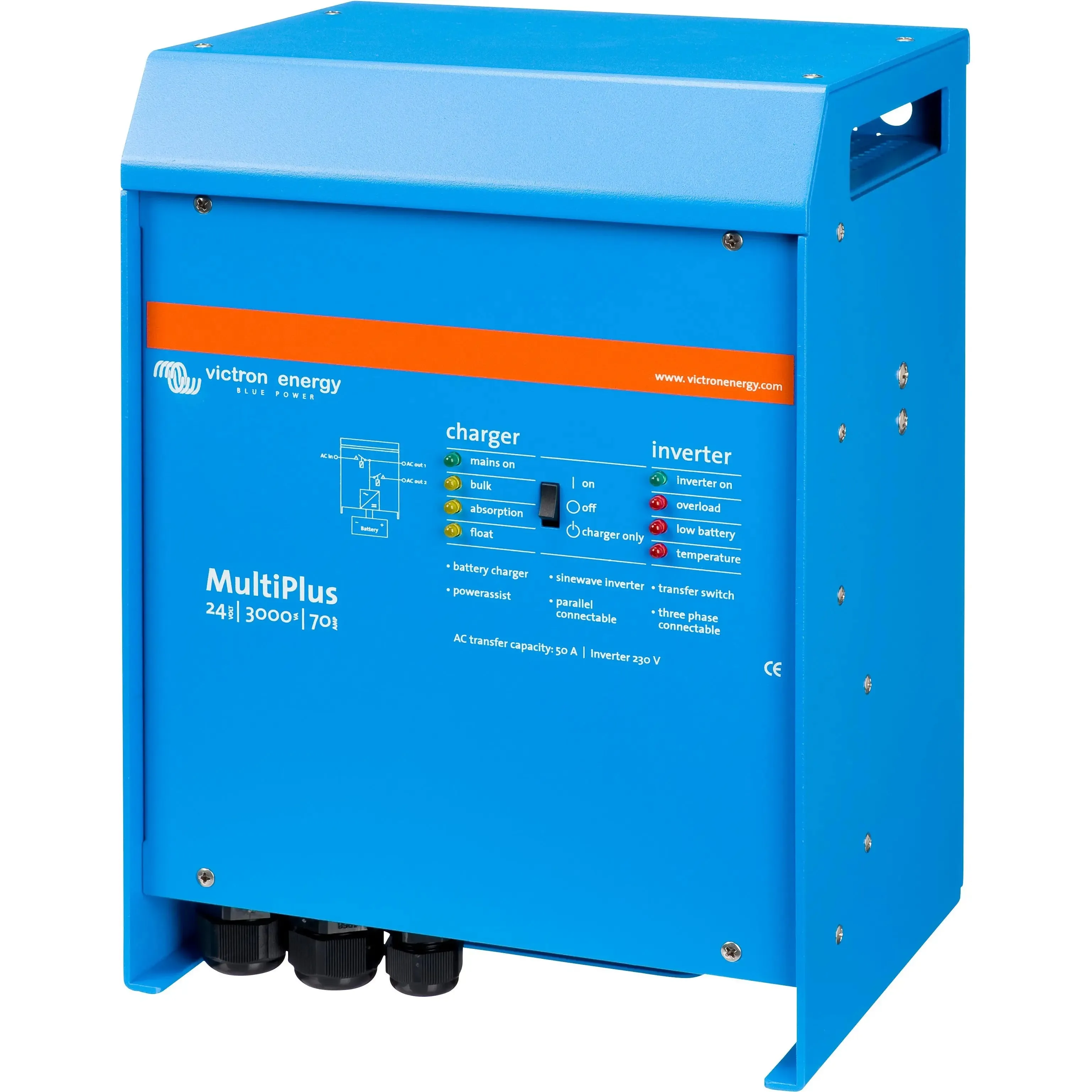 Victron MultiPlus 3000VA/70-50/24 230V VE.Bus [EU Model]