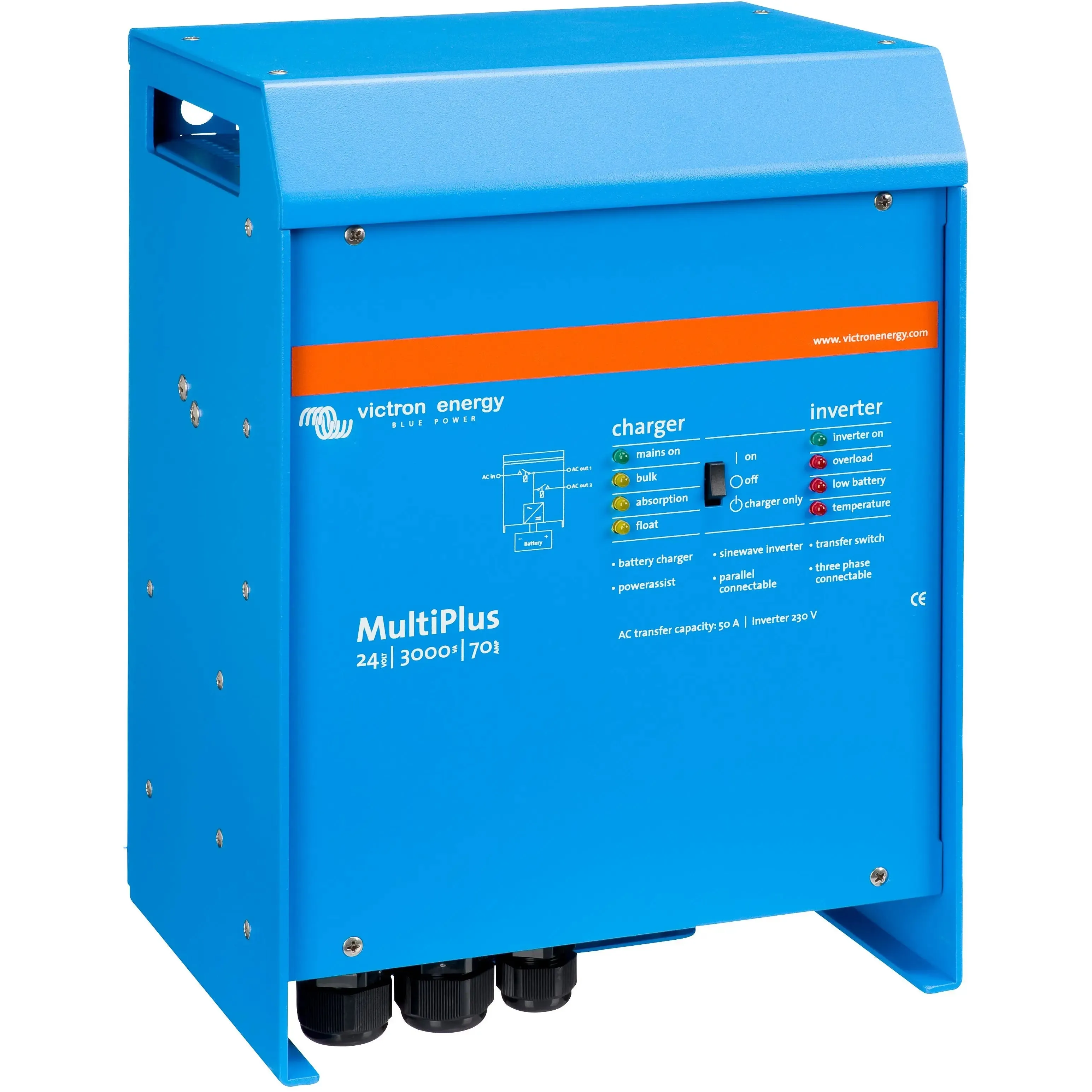 Victron MultiPlus 3000VA/70-50/24 230V VE.Bus [EU Model]