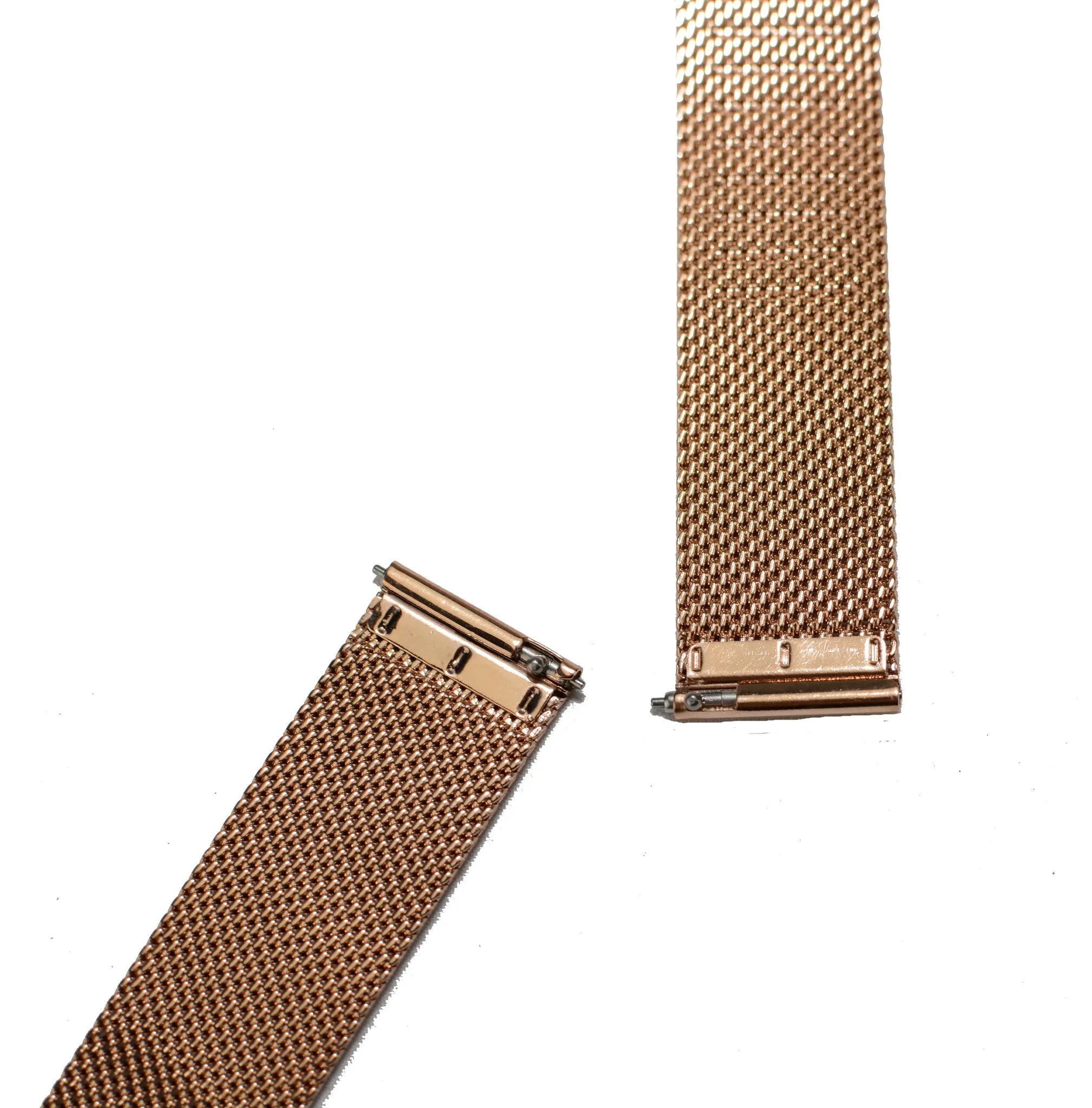Watch Band- 18mm Rose Gold Mesh (For 36mm and 38mm watch cases)
