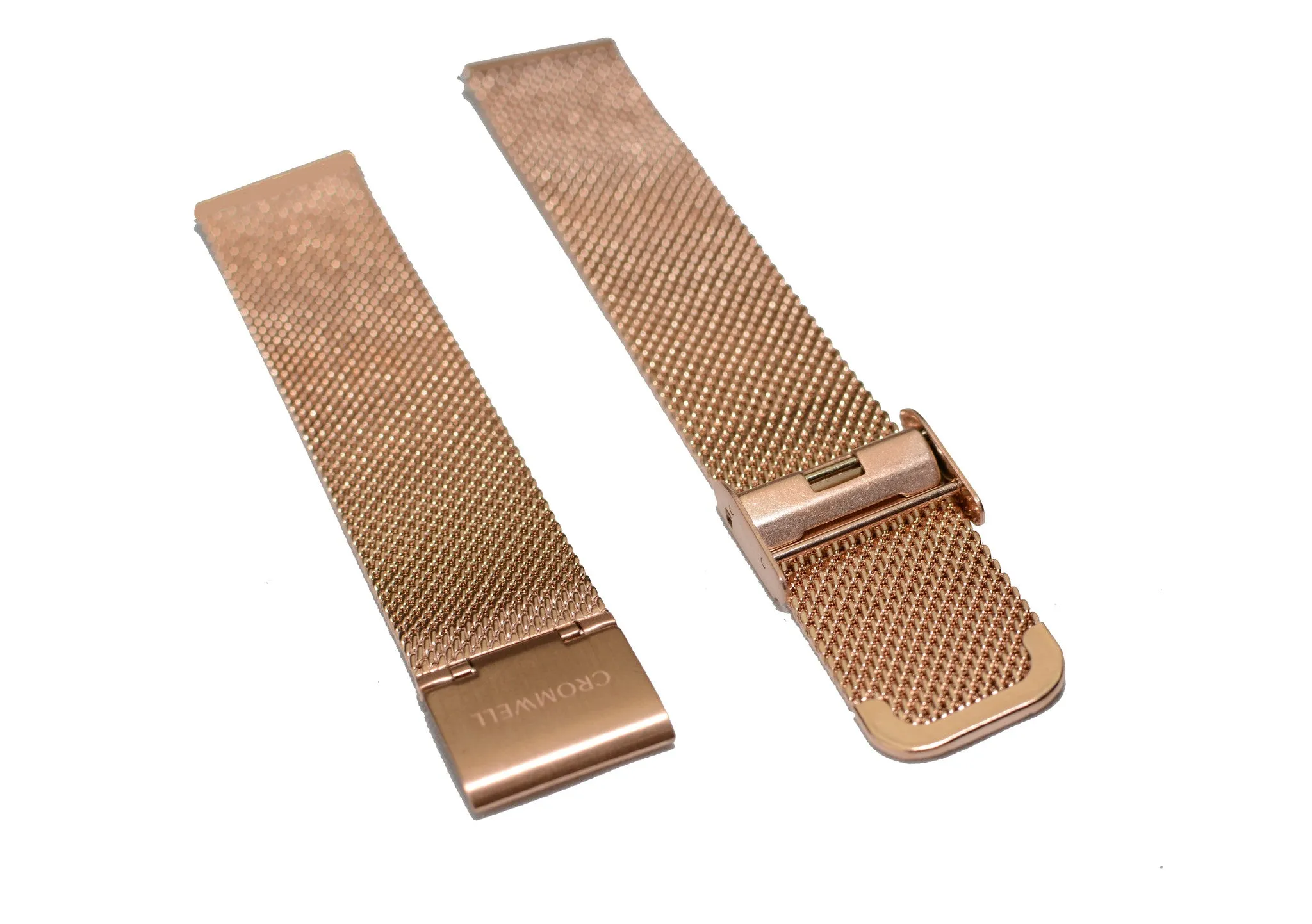 Watch Band- 18mm Rose Gold Mesh (For 36mm and 38mm watch cases)