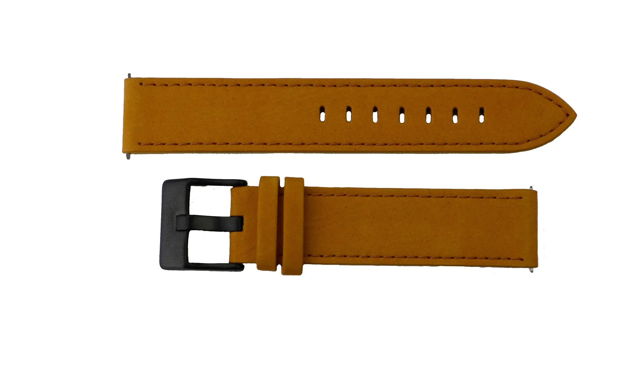 Watch Band- 20mm Brown/ Saddle w/black buckle (For 40mm watch cases)