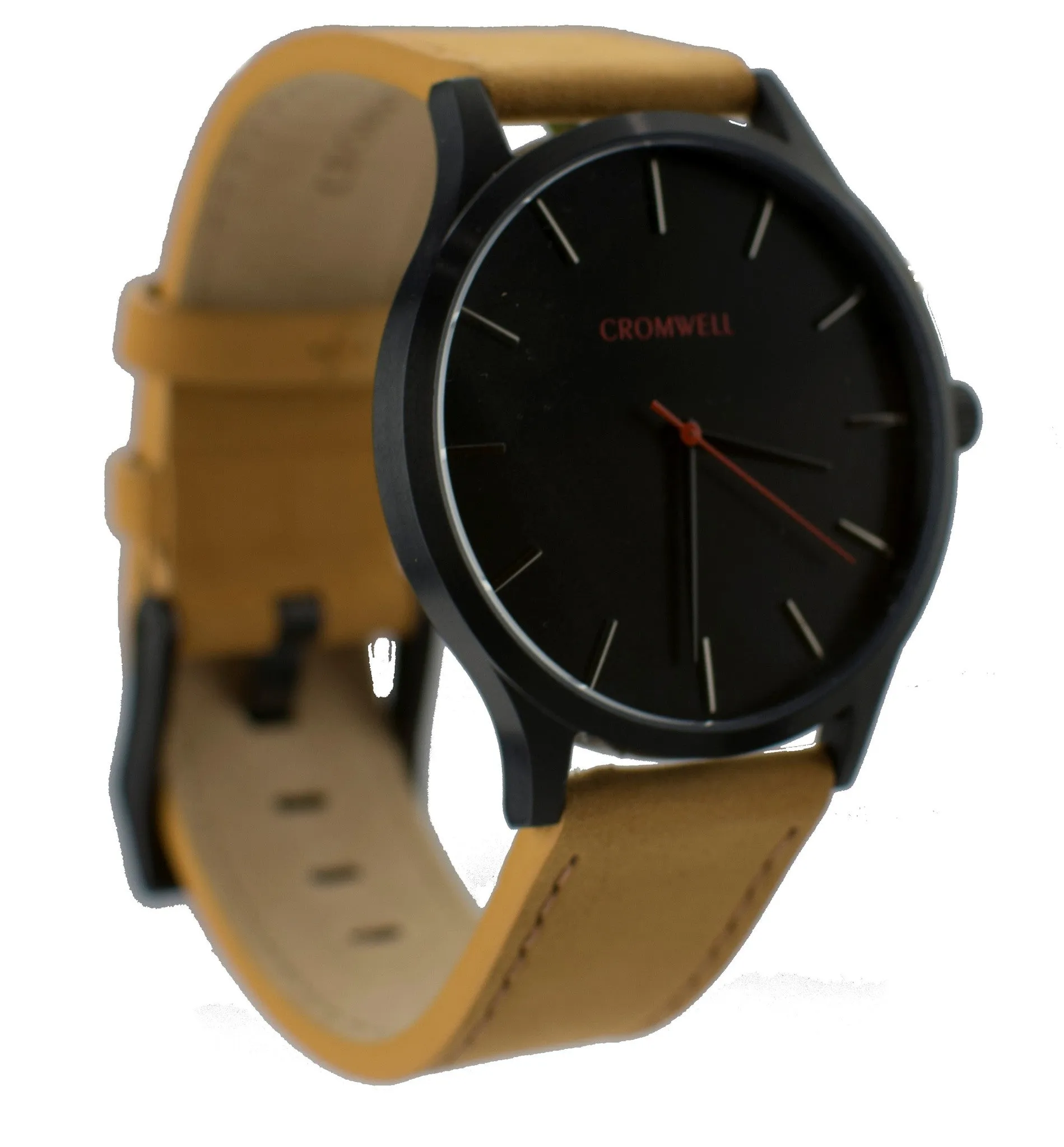 Watch Band- 20mm Brown/ Saddle w/black buckle (For 40mm watch cases)