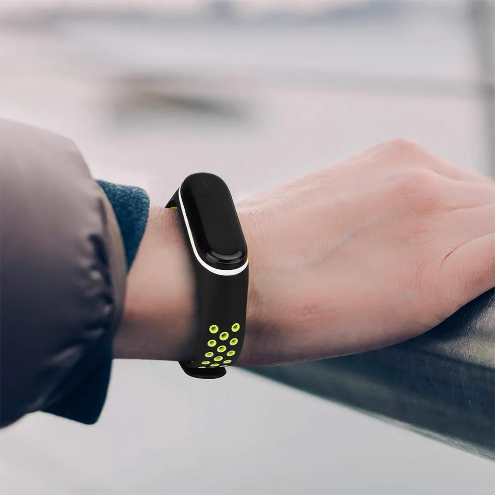 Xiaomi Band 7/ 6 /5 | Silicone Watch Band Strap (Pack of 5) | Dark Blue