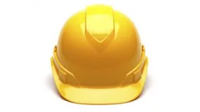 Yellow Hard Hat - Ridgeline Cap (Box of 10)
