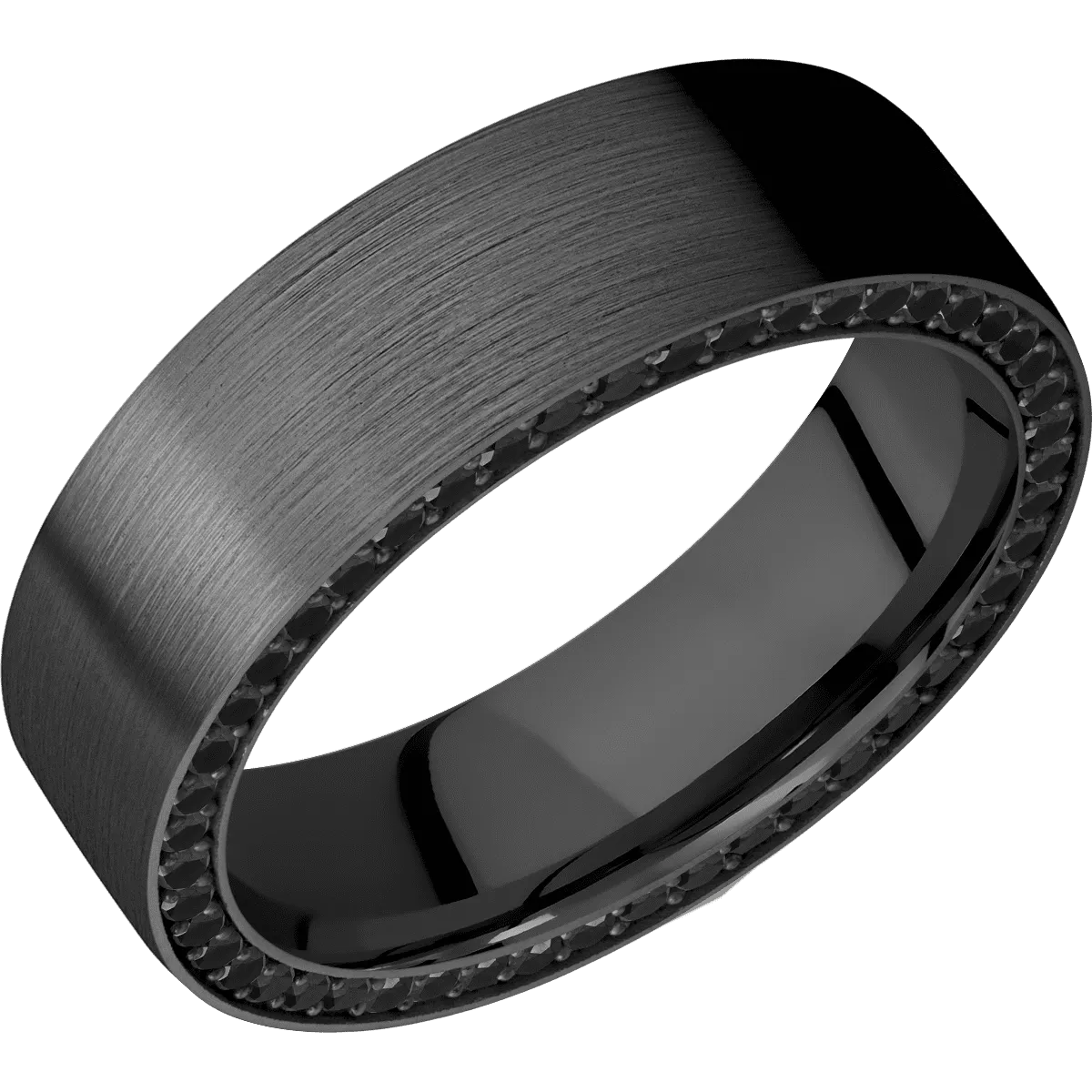 Zirconium with Satin Finish